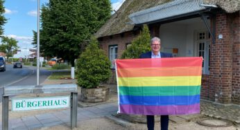 Neue Regenbogenflagge für Appen!